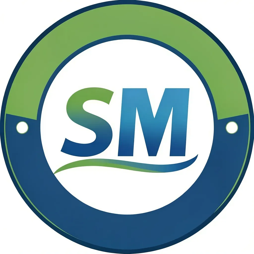 S.M Cleaning Logo